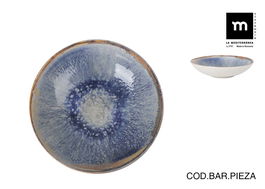 La Mediterranea Plato Hondo Aelia Monaco Brillo Ø21 cm (12 Unidades)