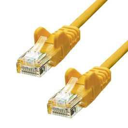 ProXtend Cable de Red Ethernet CAT5e U/UTP CCA PVC Amarillo 7m