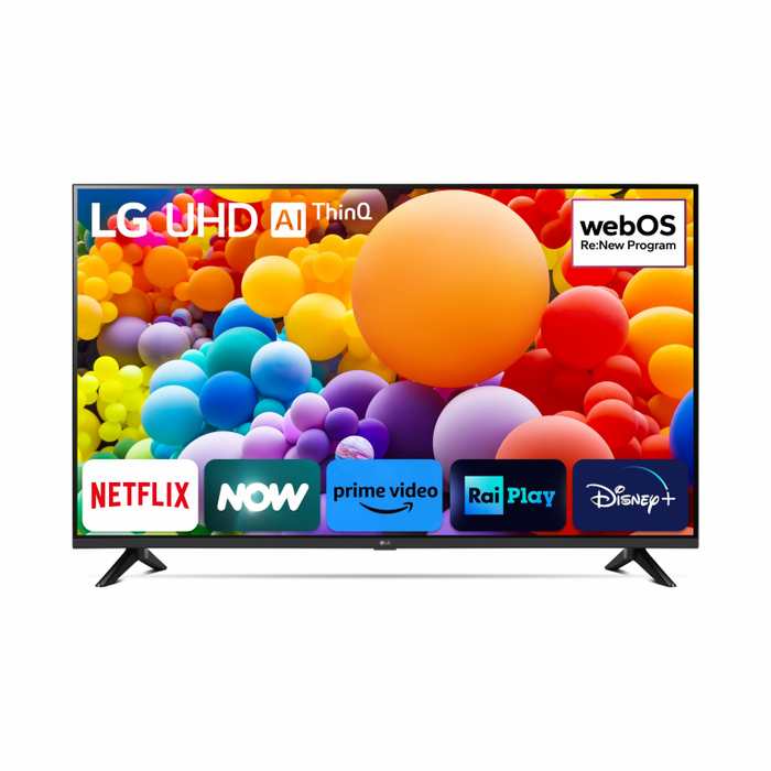 LG 43UT73006LA Televisor Smart TV 4K UHD 43 pulgadas con HDR, WebOS 24, Wi-Fi, Bluetooth y Sonido Dolby Digital, Azul LG 43UT73006LA Televisor Smart TV 4K UHD 43 pulgadas con HDR, WebOS 24, Wi-Fi, Bluetooth y Sonido Dolby Digital, Azul