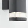 Brilliant Aplique de exterior negro GU10 Max 18W