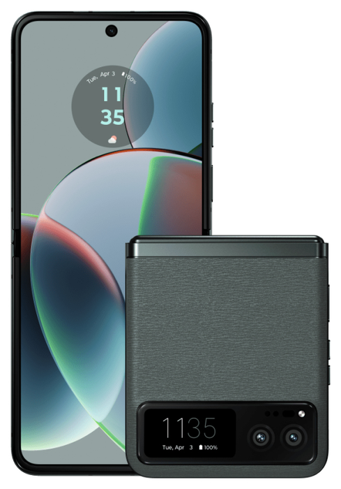 Motorola RAZR40 Verde 17,5 cm (6.9") 8 GB RAM 256 GB Almacenamiento Android 13 5G USB Tipo C