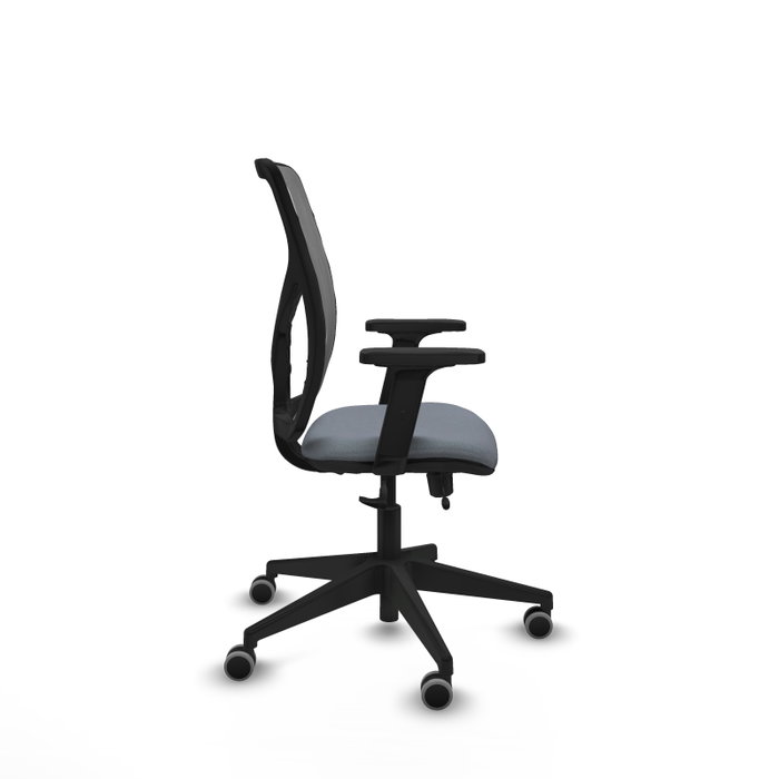 PIQUERAS Y CRESPO Silla de oficina Motilla Gris con mecanismo Sincro/Traslack PIQUERAS Y CRESPO Silla de oficina Motilla Gris con mecanismo Sincro/Traslack