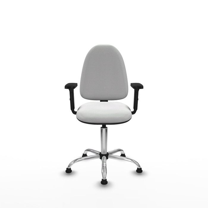 PIQUERAS Y CRESPO Silla de oficina Aýna Blanca con Brazos 2D PIQUERAS Y CRESPO Silla de oficina Aýna Blanca con Brazos 2D