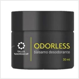 TALLER MADRESELVA Bálsamo Desodorante Odorless 30Gr. Neutraliza Mal Olor, Absorbe Humedad, 3-5 Días Frescor, Natural, Vegano