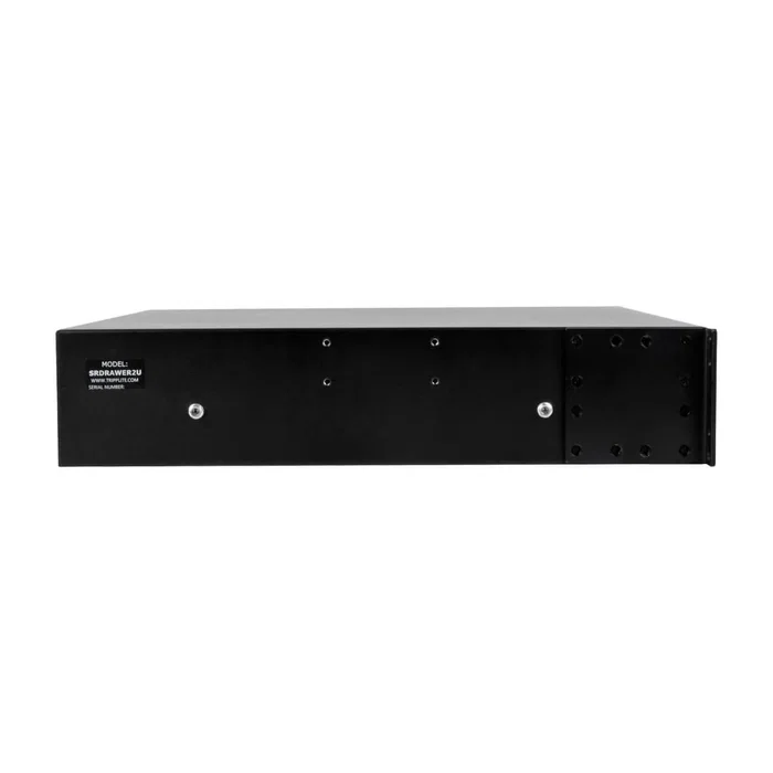 Tripp Lite SRDRAWER2U Cajón para Rack 2U con Cerradura, Almacenamiento Montaje en Rack, Acero, Negro