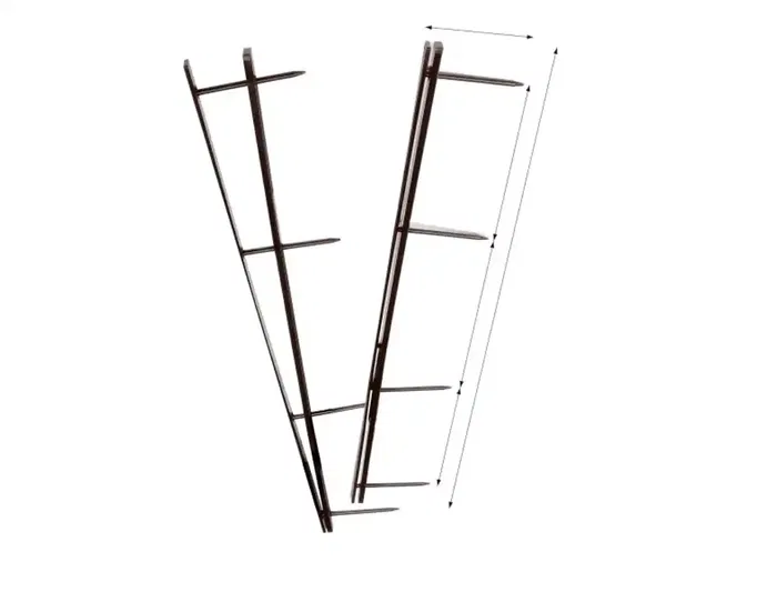 GBC Banda de Encuadernacion Velobind Peine 45 mm Negro Caja de 25 Unidades