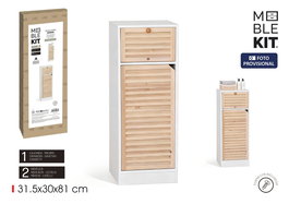 Inde Mueble Lavabo con Puerta y Cajón Moblekit - Mueble de Baño