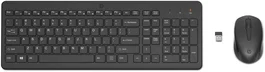 HP Wireless Combo 330 Teclado y Ratón Inalámbricos Negro