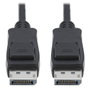 Eaton P580-010-V4 Cable DisplayPort 1.4 con Conectores de Seguridad para 8K UHD, HDR, 4:2:0, HDCP 2.2, Macho/Macho, Negro, 3.05m (10 pies)