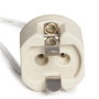 Portalámparas Cerámico G12 con Cable 160mm 180°C