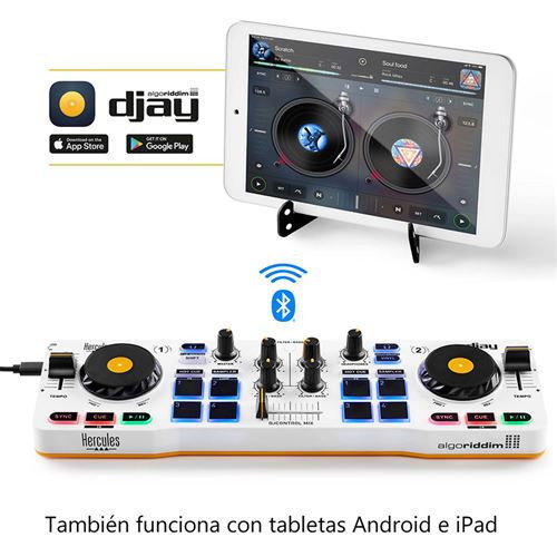 Hercules DJControl Mix Bluetooth para Smartphones y Tabletas