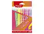 Maped Caja 10 Rotuladores Fluorescentes Neón Colores Surtidos