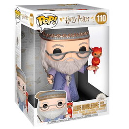 Funko Harry Potter Super Sized POP! Albus Dumbledore con Fawkes 25 cm