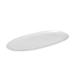 Le Coq Fuente oval Aphros de New Bone China, 34.5 cm de largo, juego de 6 piezas para servir