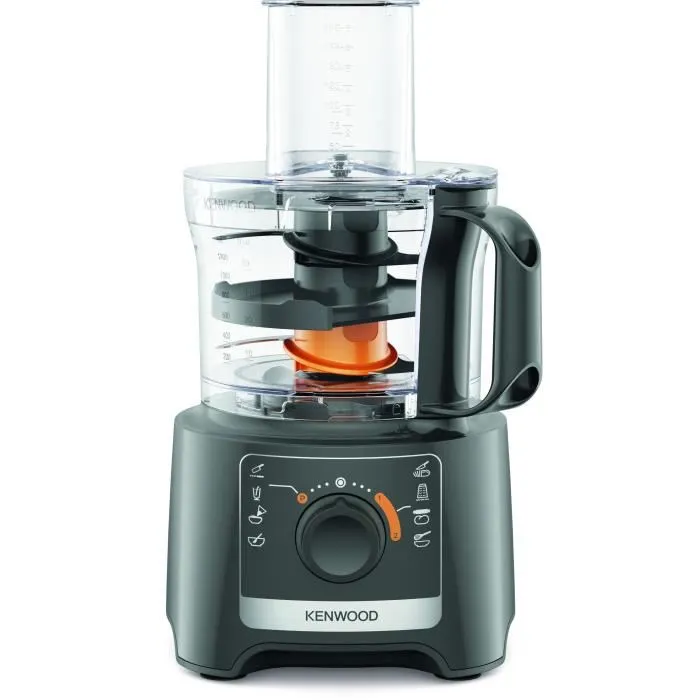 Kenwood Robot Multifunción FDP31.020GY - 800W - Bol 2.1L - 2 Velocidades + Pulso + Accesorios