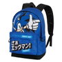 Sonic The Hedgehog Mochila Urbana Ligera HS FAN 2.0 On the Run Sonic The Hedgehog Azul con Correas Acolchadas, Bolsillo Dispositivos y Cinta Adaptable a Trolley
