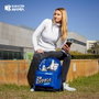 Sonic The Hedgehog Mochila Urbana Ligera HS FAN 2.0 On the Run Sonic The Hedgehog Azul con Correas Acolchadas, Bolsillo Dispositivos y Cinta Adaptable a Trolley