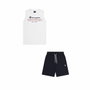 Conjunto Deportivo para Niños Champion Essentials Blanco 7-8 Años