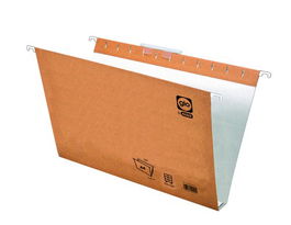 Carpeta Colgante Gio Cart.Cristal Visor Superior U Bicolor 240G A4 30Mm Paquete De 25 (41230/K13090)