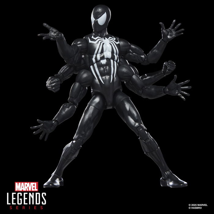 Hasbro Marvel Legends Series Figura Spider-Man Dark Avengers Articulada 15cm con Pieza para Armar