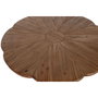 DKD Home Decor Mesa Redonda de Comedor en Madera Natural 100x77 cm