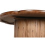 DKD Home Decor Mesa Redonda de Comedor en Madera Natural 100x77 cm