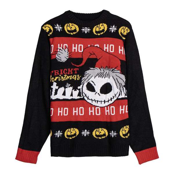 Jersey Unisex The Nightmare Before Christmas Negro