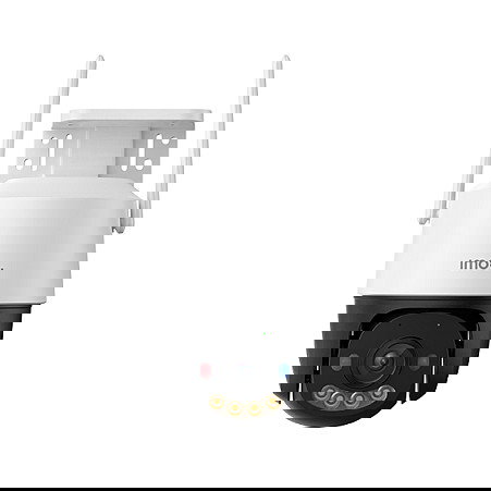 Imou Cruiser SC 3K, Cámara de Seguridad IP Exterior e Interior, 5MP 3K, Wifi, Detección de Personas, Visión Nocturna a 30m, Resistente al Agua, Incluye Fuente y Tornillos