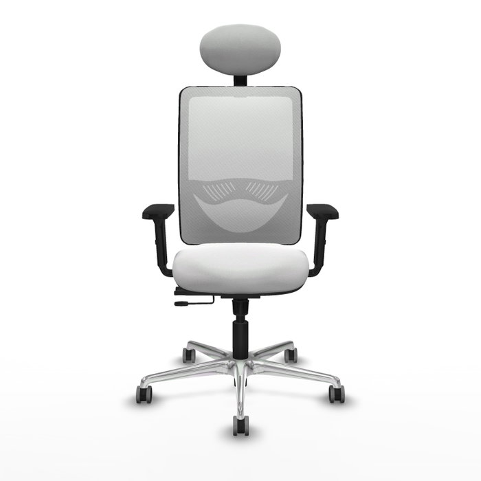 PIQUERAS Y CRESPO Silla de oficina Zulema con mecanismo Sincro/Traslack, Blanca PIQUERAS Y CRESPO Silla de oficina Zulema con mecanismo Sincro/Traslack, Blanca