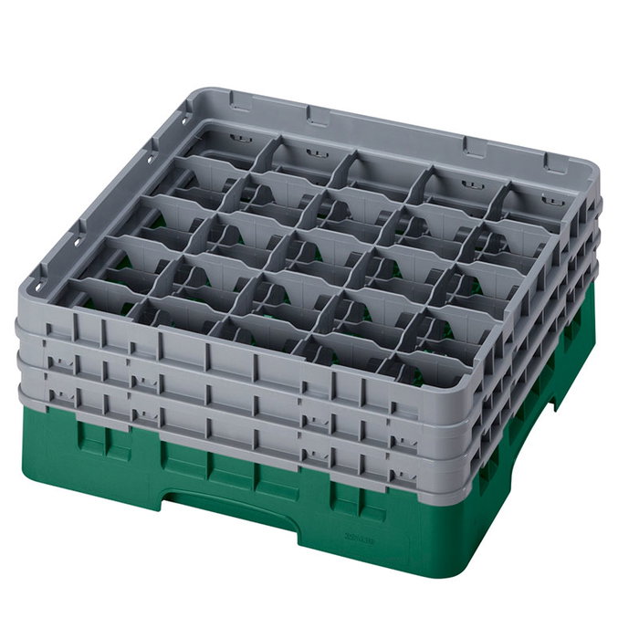 CAMBRO Cesta de lavado 25 comp. Verde Sherwood CAMBRO Cesta de lavado 25 comp. Verde Sherwood