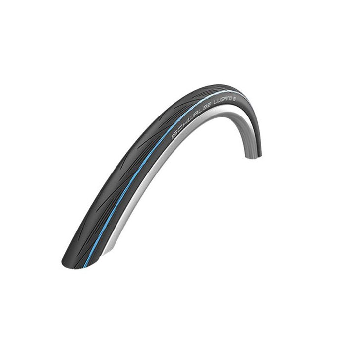 Schwalbe Lugano II 700x25 K-Guard Negro/Azul Schwalbe Lugano II 700x25 K-Guard Negro/Azul