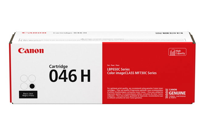 Canon Cartucho de Tóner 046H Negro (CRG 046HBK)