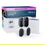 Arlo Pack 2 Cámaras Ultra V2 ARL0193108142540 Exterior Batería Visión Nocturna