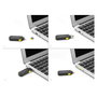 DeLOCK 22031 Bloqueador de puerto USB tipo A, 4 unidades + herramienta de cierre