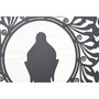 DKD Home Decor Decoración de Pared Metal Buda Surtido de 2 Unidades 40x40 cm