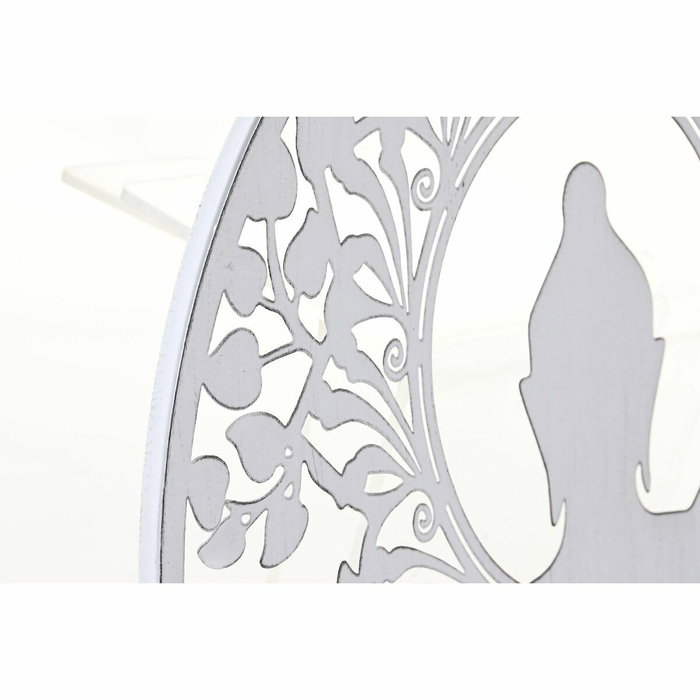 DKD Home Decor Decoración de Pared Metal Buda Surtido de 2 Unidades 40x40 cm