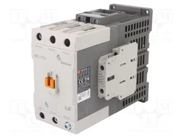 LS ELECTRIC Contactor METASOL MC-75A 24VDC 75A 3-polar