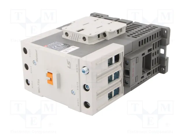 LS ELECTRIC Contactor METASOL MC-75A 24VDC 75A 3-polar