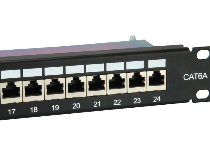 EQUIP Patchpanel 24x RJ45 Cat6A 19