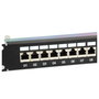 Equip 326625 Patch Panel 19" 1U 24 Puertos RJ45, Categoría 6A (Cat6A), Negro