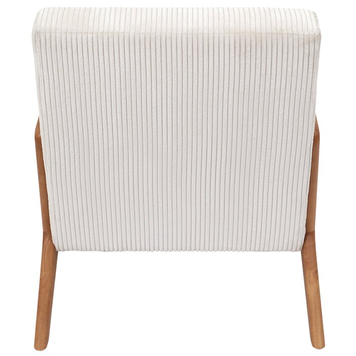 Home Deco Factory Butaca Scott Beige Colección Cocooning - Estructura Madera Hevea, Tejido Poliéster Home Deco Factory Butaca Scott Beige Colección Cocooning - Estructura Madera Hevea, Tejido Poliéster
