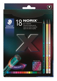 Lapices De Colores Staedtler 186 Norix Estuche De 16 (+2 Lapices De Grafito) (Set de 5)