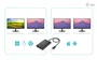 i-tec Adaptador de Vídeo USB-C C31DUAL4K60HDMI a 2x HDMI con Resolución 1x 8K/30Hz o 2x 4K/60Hz para Portátil, PC, Thunderbolt 3/4