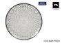 La Mediterranea Bajo Plato Azurill Monaco Brillo 32.5cm