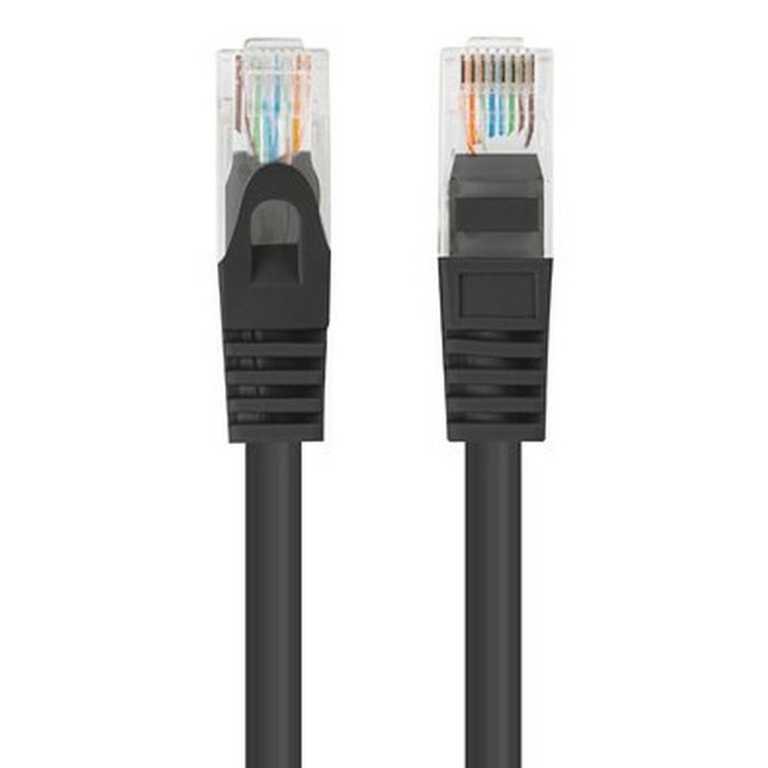 LANBERG Patch cord Cat 6 U/UTP 2m RJ45 negro (Pack de 10)