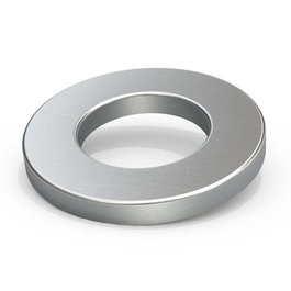 UCAFIX Arandela Plana DIN 125 Acero Inoxidable Métrica M-6, 1000 unidades