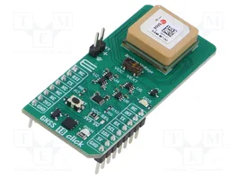MIKROE GNSS 18 CLICK Placa prototipo con SAM-M10Q