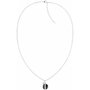 Tommy Hilfiger Collar de Acero Inoxidable 51 cm Gris