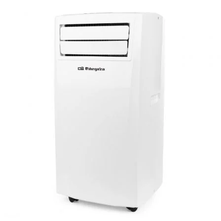 Orbegozo ADR 93 Aire Acondicionado Portátil 2250 Frigorías 1000W Clase A Gas R290 Frío Ventilación Deshumidificación Mando y Ruedas