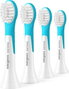 Philips Sonicare For Kids 3+ HX6034/90 Pack de 4, Azul y Blanco